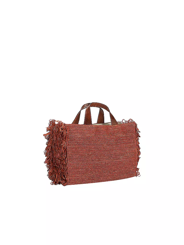 IBELIV | Strohtasche - Shopper ONJA | Rouge