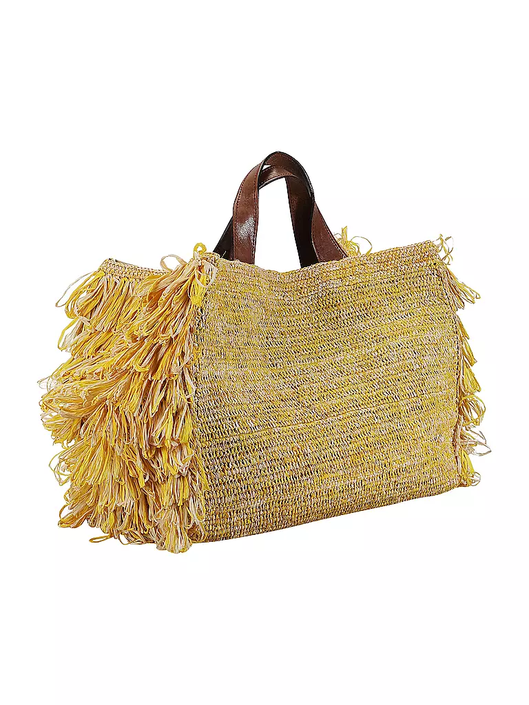 IBELIV | Strohtasche - Shopper ONJA | Jaune