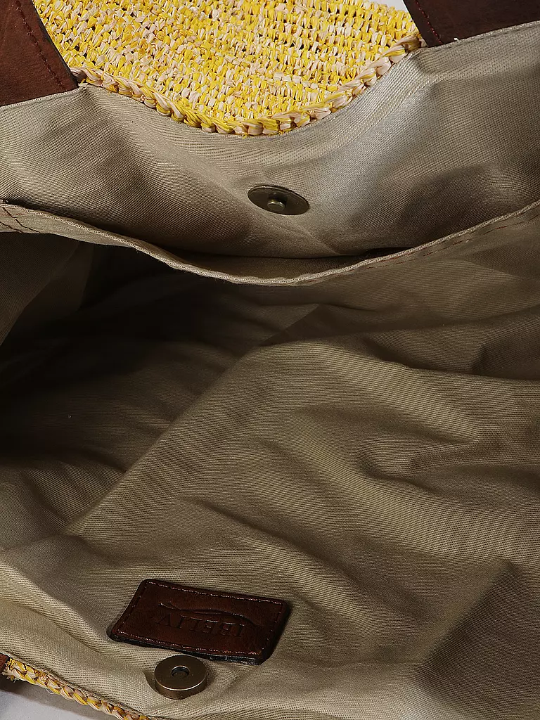 IBELIV | Strohtasche - Shopper ONJA | Jaune