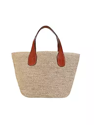 IBELIV | Strohtasche - Shopper TOKYO II | Beige