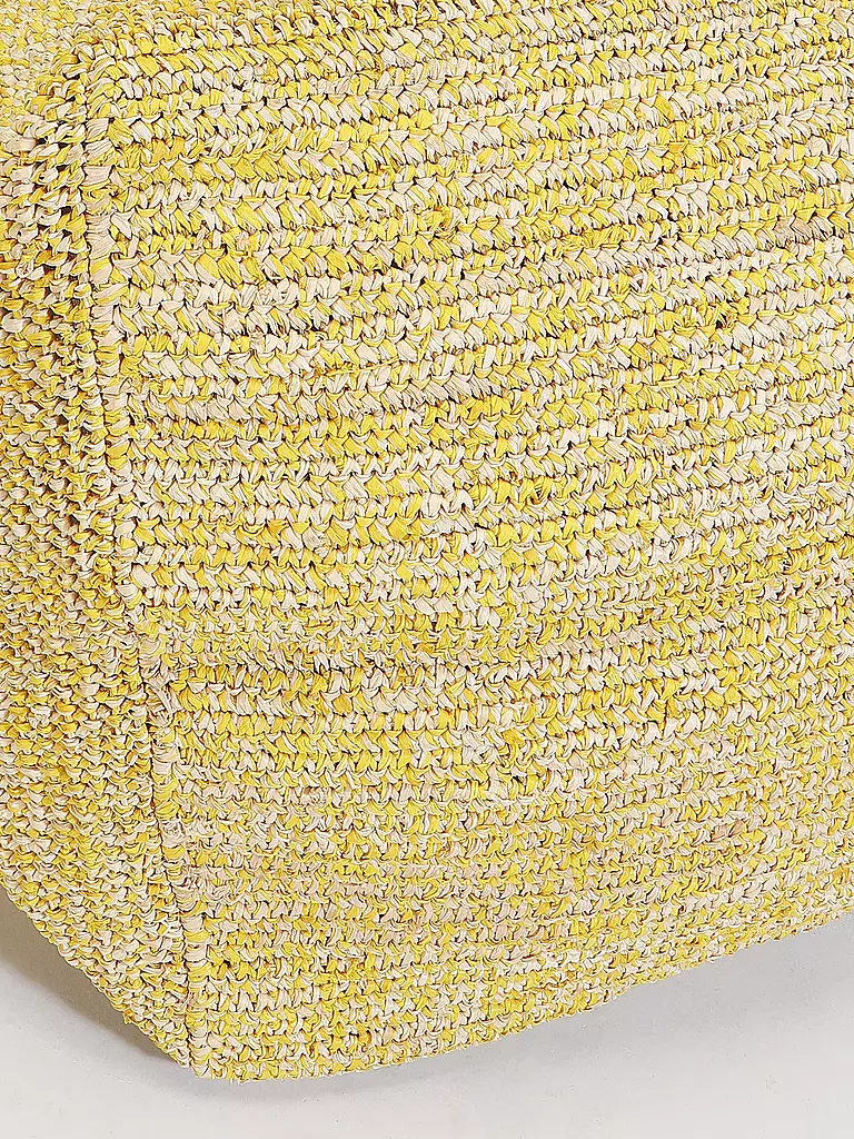 IBELIV | Strohtasche - Shopper TOKYO II | gelb