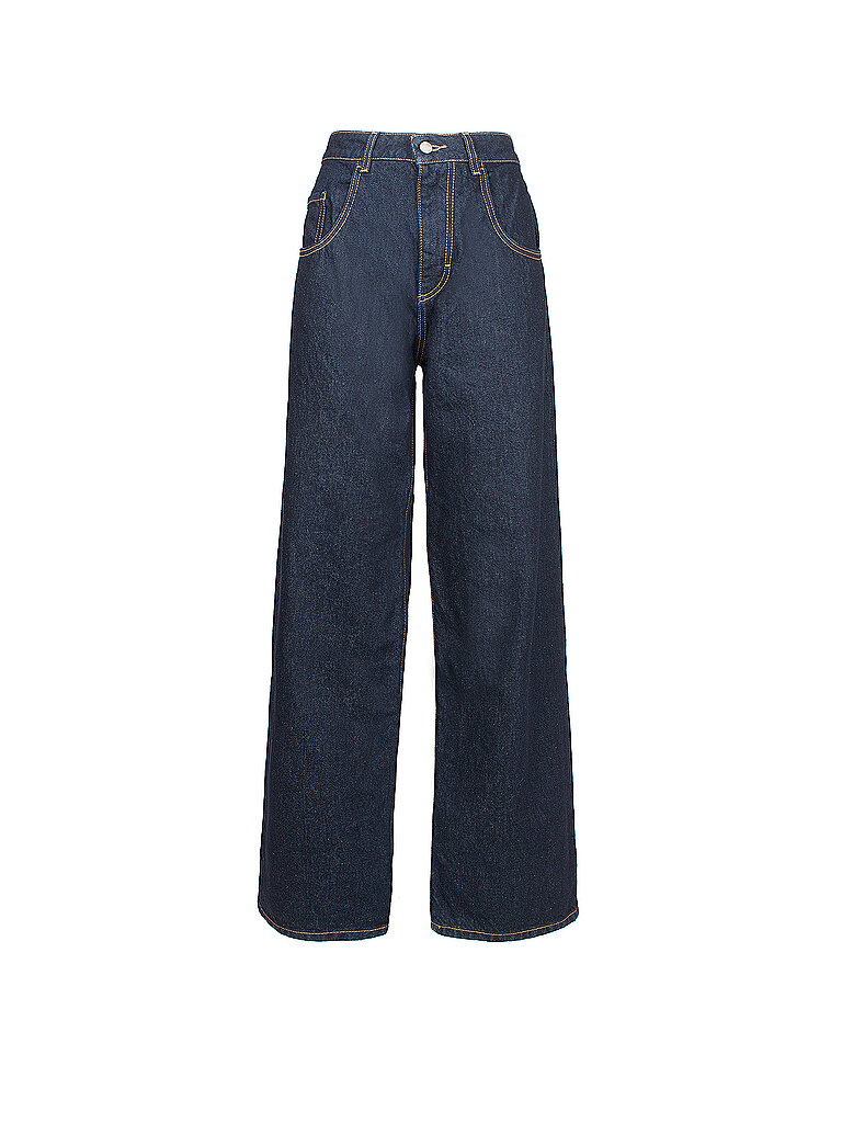 Jeans évasé bleu marine 29