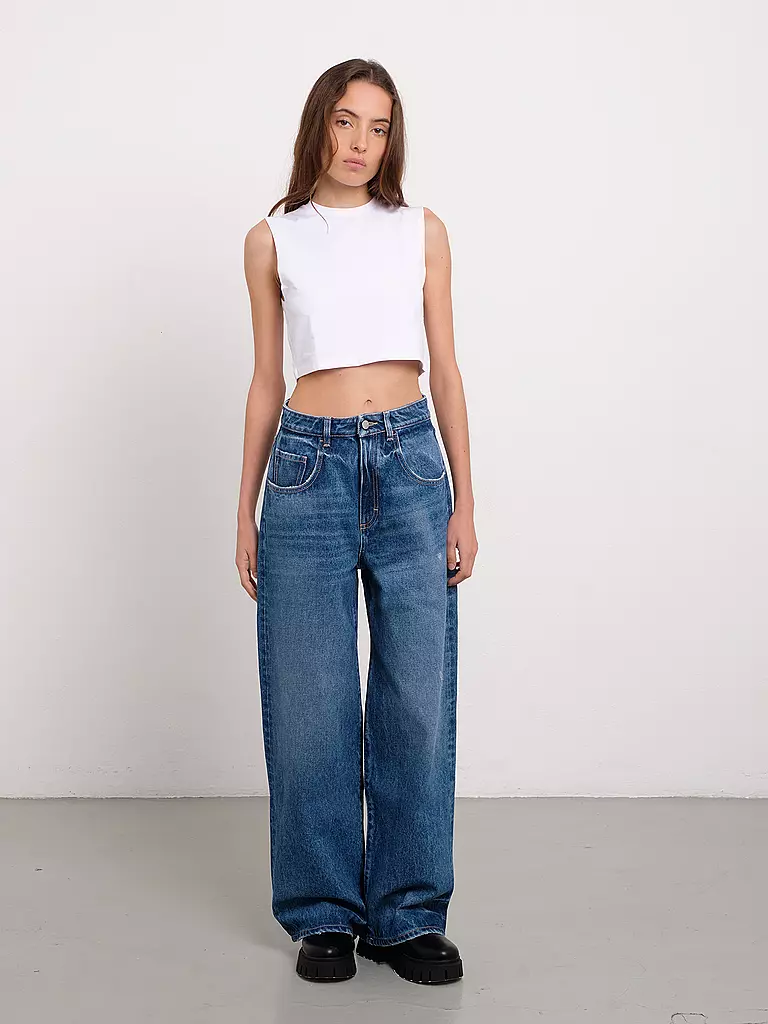ICON DENIM | Jeans Évasé | blau