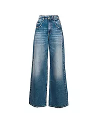 ICON DENIM | Jeans Coupe Évasée | Bleu foncé