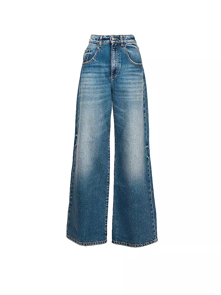 ICON DENIM | Jeans Coupe Évasée | dunkelblau
