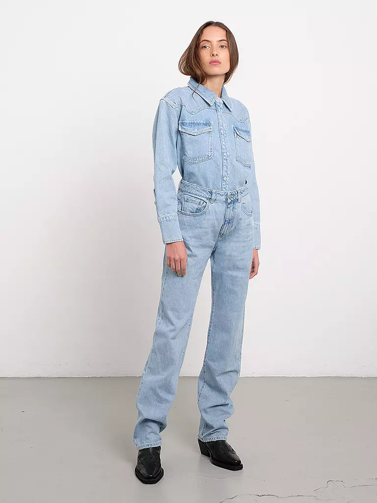 ICON DENIM | Jeans coupe droite | hellblau