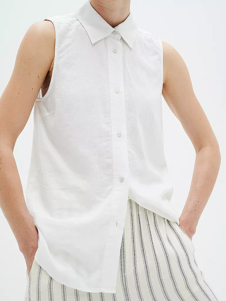 IN WEAR | Leinenbluse ODETTE | Blanc