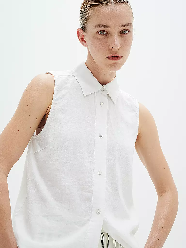 IN WEAR | Leinenbluse ODETTE | Blanc
