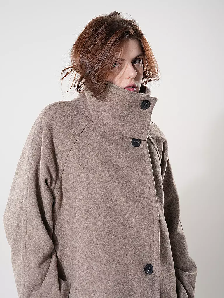IN WEAR | Manteau en laine THORAIW | Beige