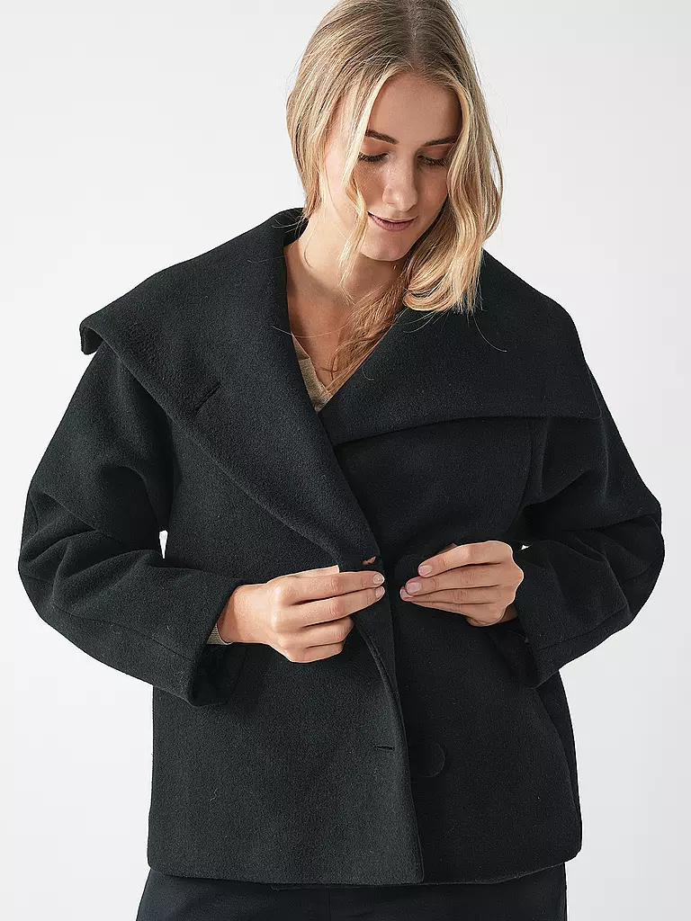 IN WEAR | Wolljacke PERRYL | Noir