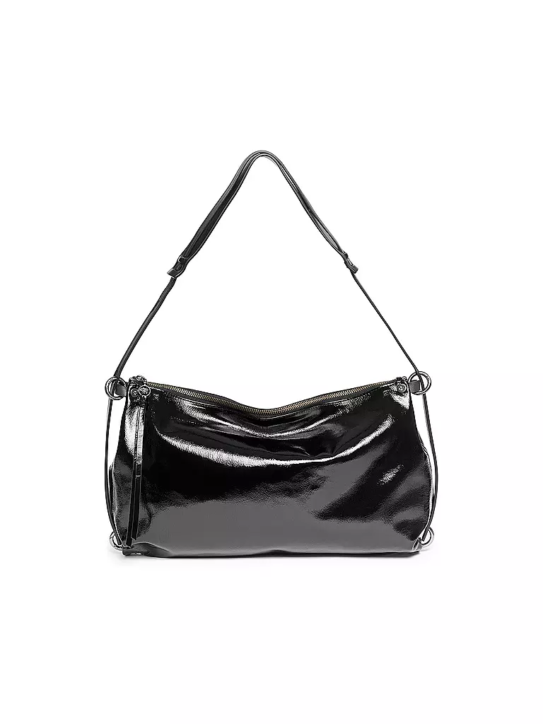 INA KENT | Ledertasche - Umhängetasche DINKUM ed.2 | Noir