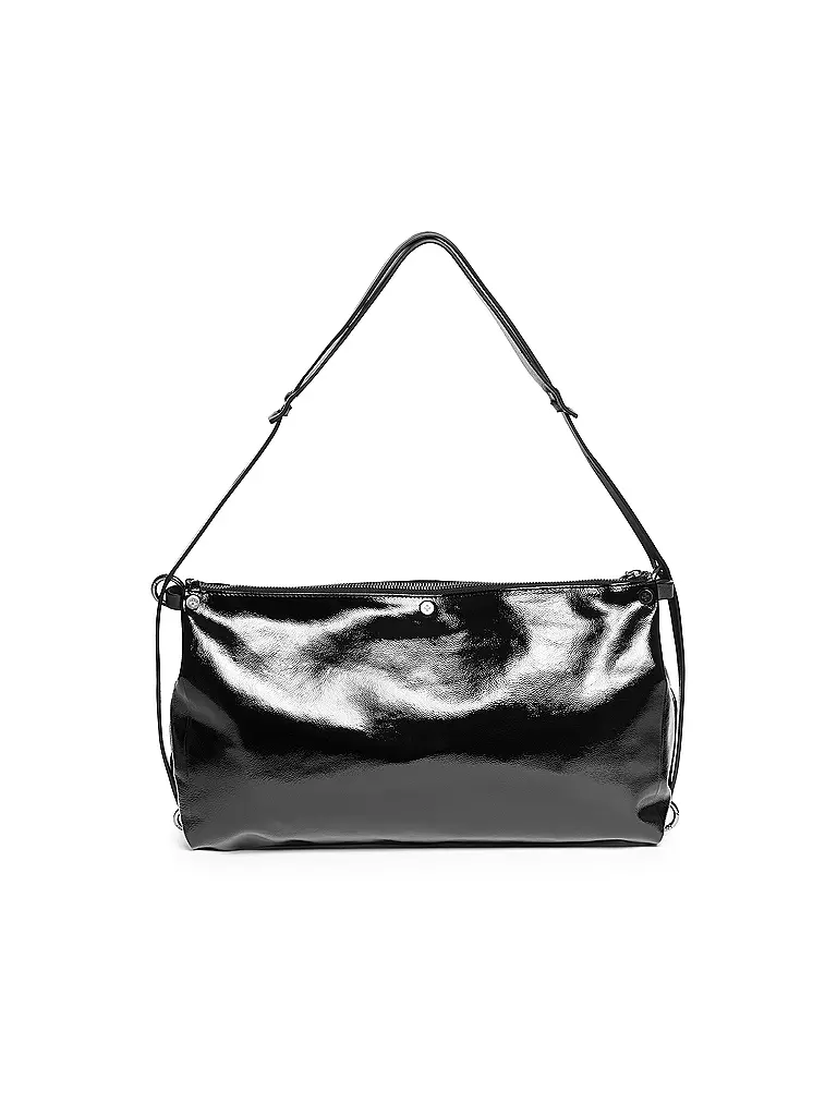 INA KENT | Ledertasche - Umhängetasche DINKUM ed.2 | Noir