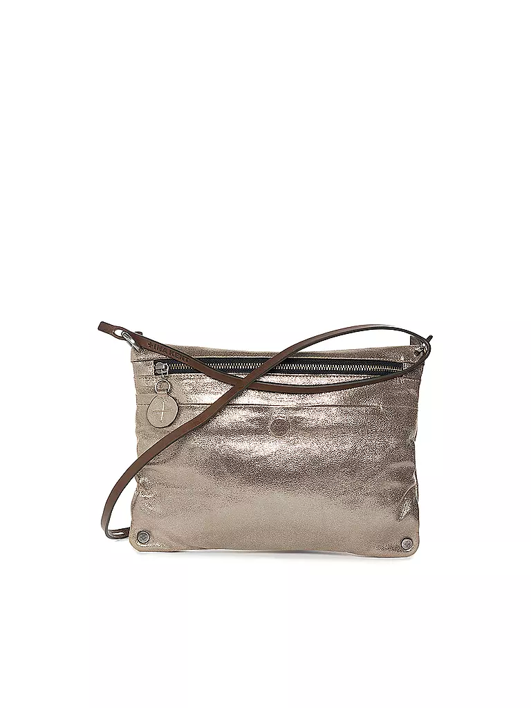 INA KENT | Sac en cuir - Mini Sac MOONSTRUCK ed.2 | Argent