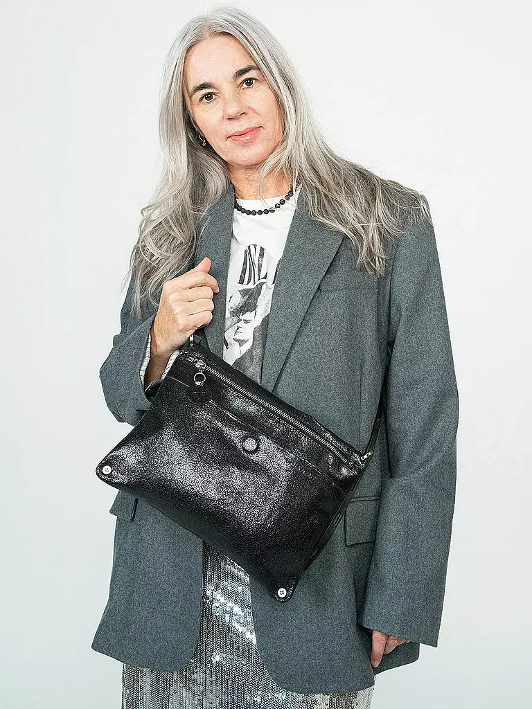 INA KENT | Sac en cuir - Mini sac MOONSTRUCK ed.2 | schwarz