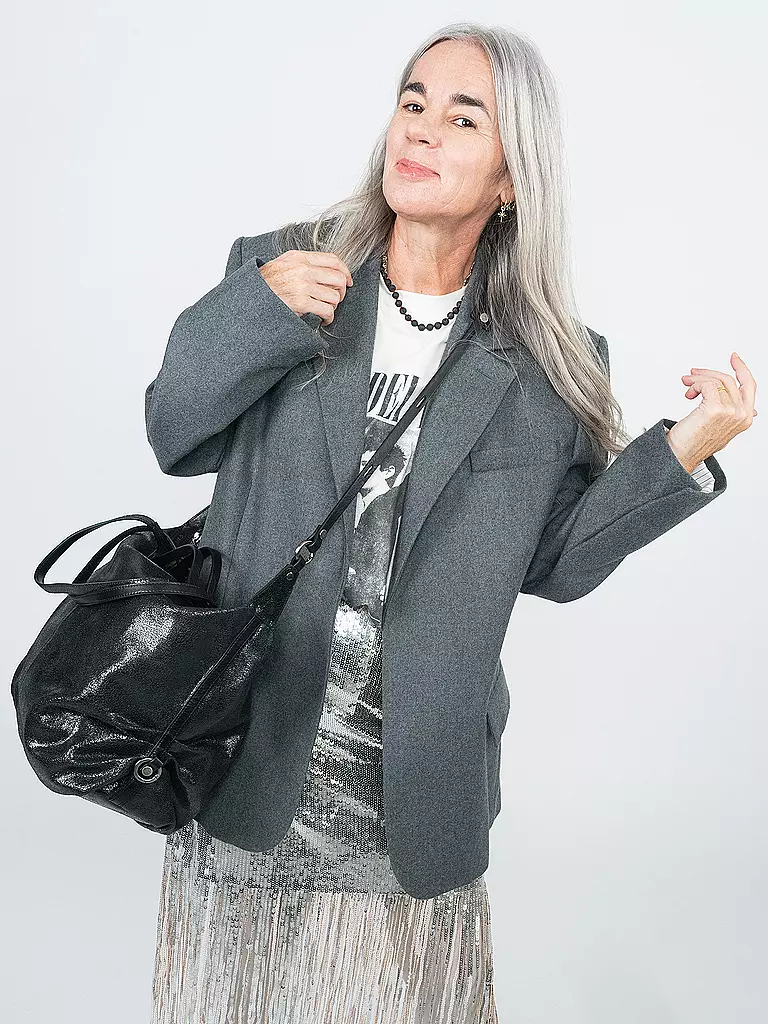 INA KENT | Sac en cuir - Sac à main DELA EDEN ED. 1 | schwarz