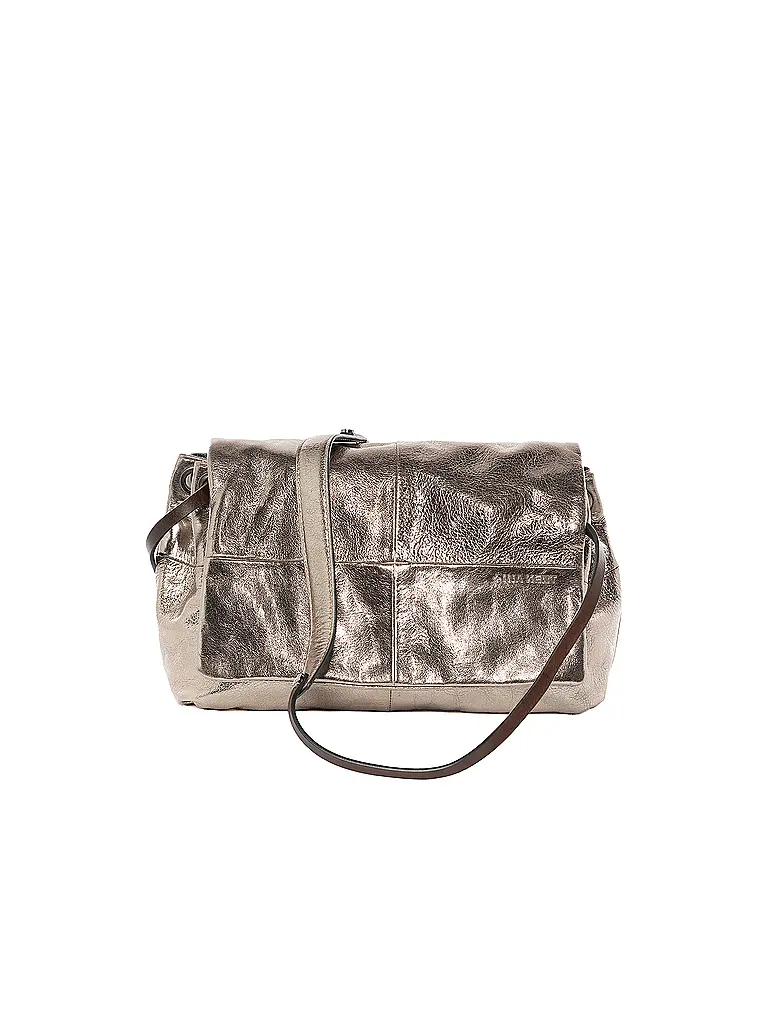 INA KENT | Sac en cuir - Sac bandoulière EILEEN ED. 1 | silber