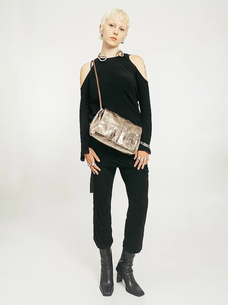 INA KENT | Sac en cuir - Sac bandoulière EILEEN ED. 1 | silber