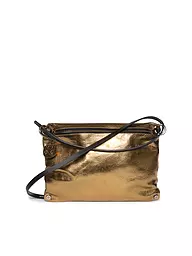 INA KENT | Sac en cuir - Sac bandoulière MOONLIT Ed. 1 | Or