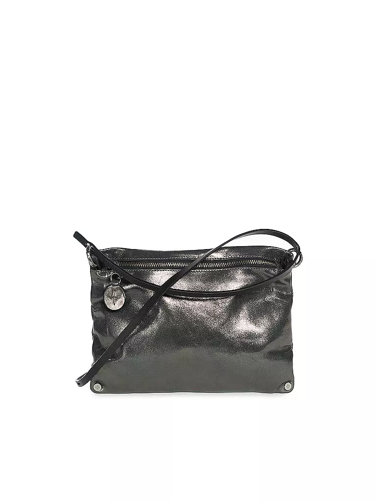 INA KENT | Sac en cuir - Sac bandoulière MOONLIT Ed. 1 | Gris