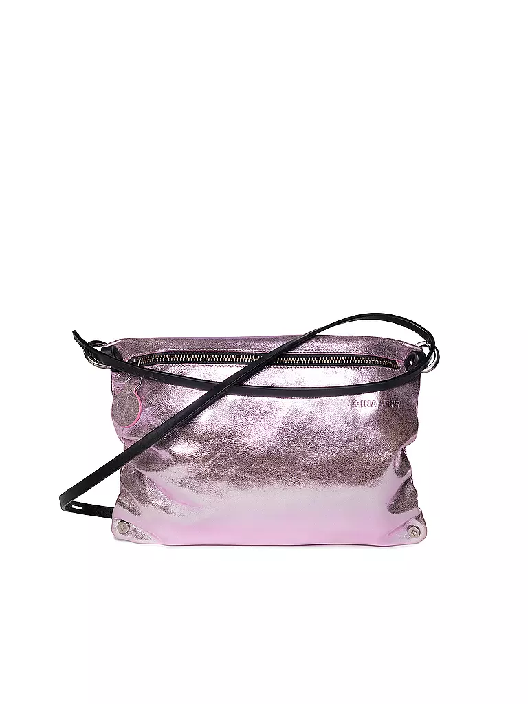 INA KENT | Sac en cuir - Sac bandoulière MOONLIT Ed. 1 | rosa