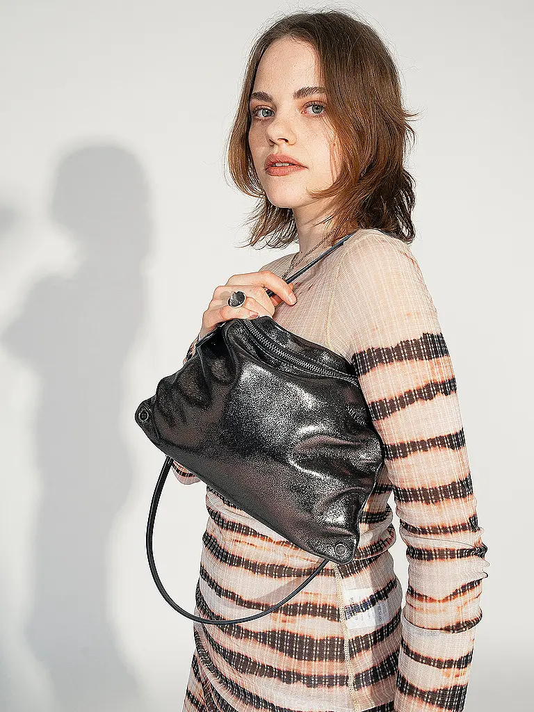 INA KENT | Sac en cuir - Sac bandoulière MOONLIT ed.1 | grau