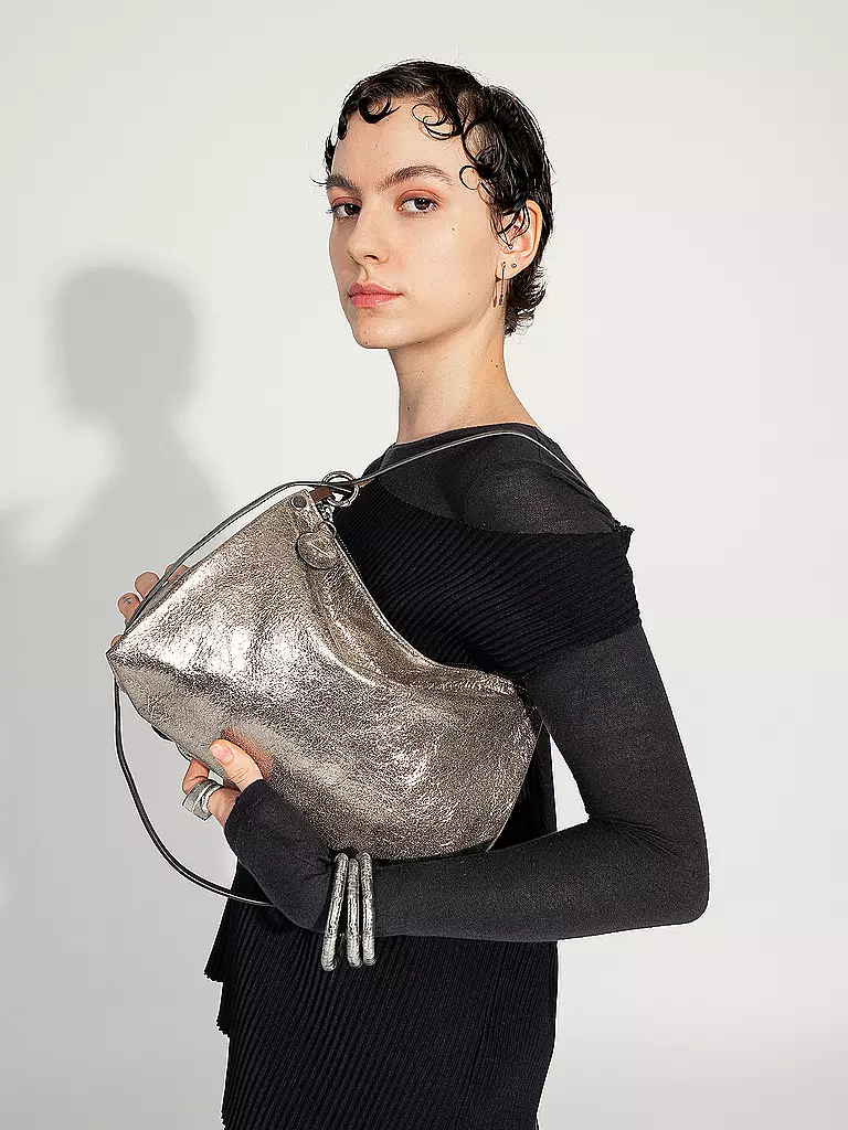 INA KENT | Sac en cuir - Sac bandoulière ORNAMENT Ed. 2 | silber
