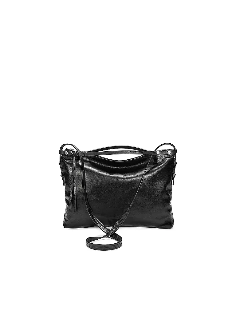 INA KENT | Sac en cuir - Sac bandoulière ROVE Ed. 1 | Noir