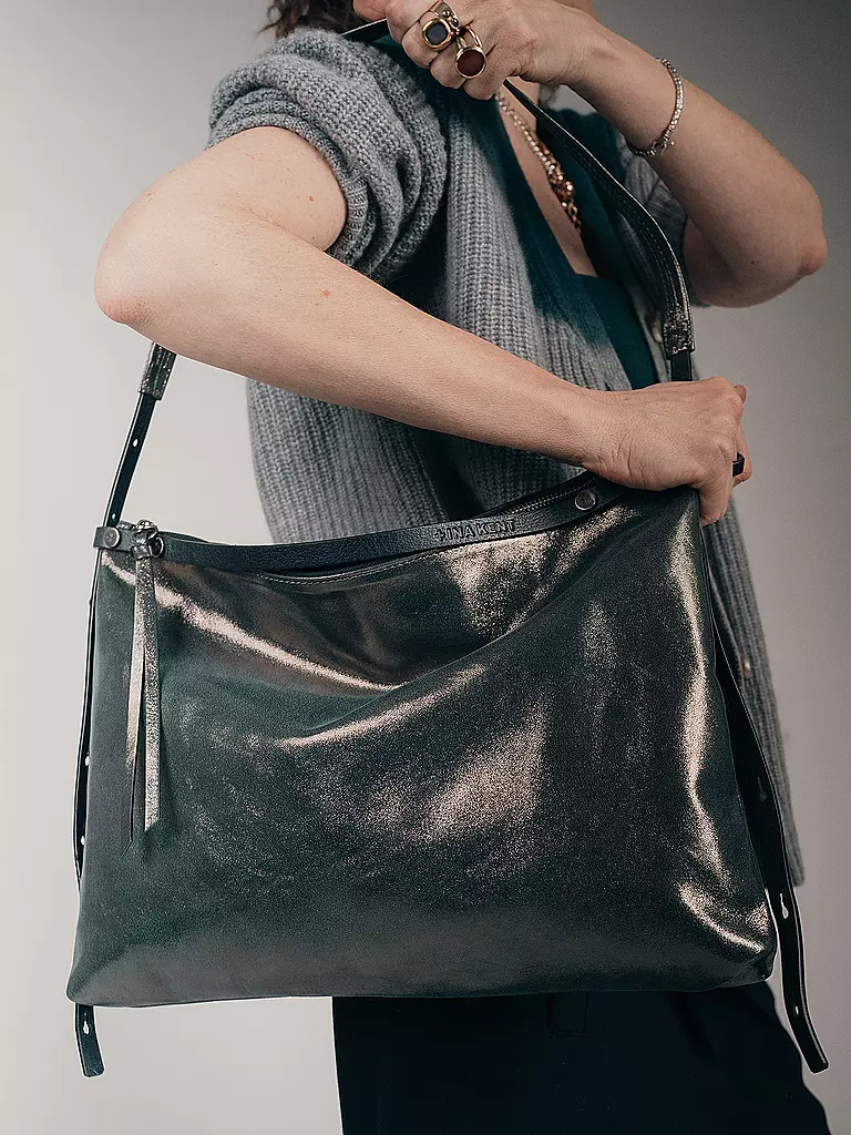 INA KENT | Sac en cuir - Sac bandoulière ROVE Ed. 1 | schwarz