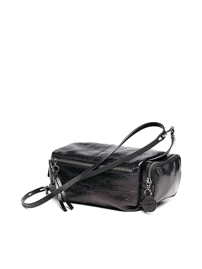 INA KENT | Sac en cuir - Sac bandoulière ROXIE Ed.1 | Noir