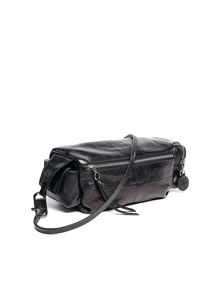 INA KENT | Sac en cuir - Sac bandoulière ROXIE Ed.1 | Noir