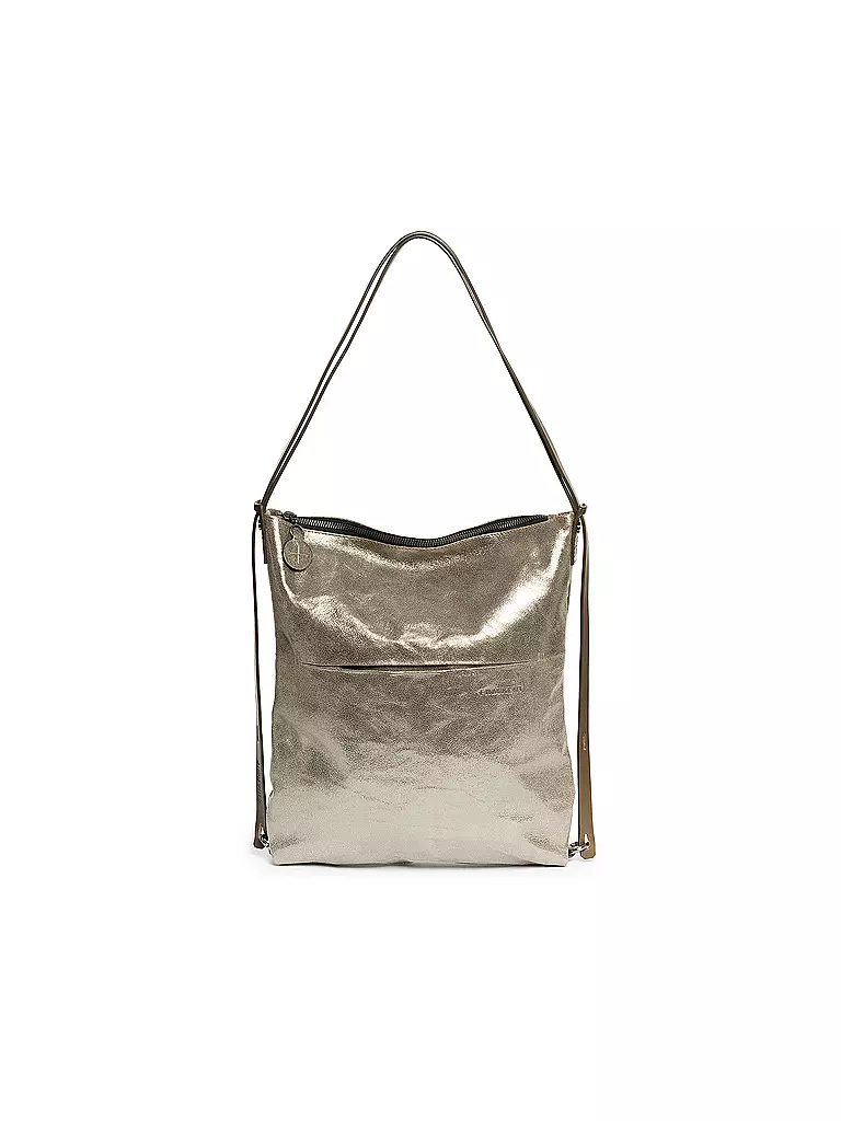 INA KENT | Sac en cuir - Sac bandoulière SHER ED. 1 | Argent