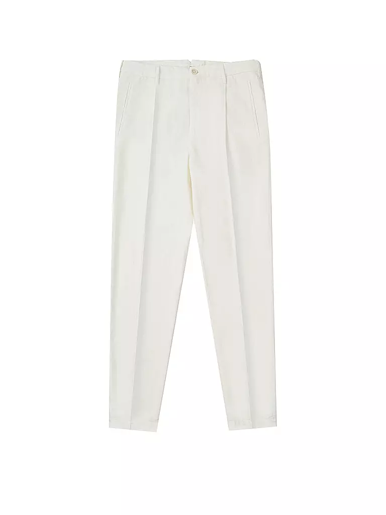 INCOTEX | Chino Tapered Fit | Blanc
