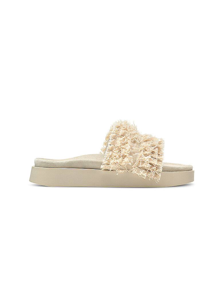 Pantoletten FRAYED BAND crème 39