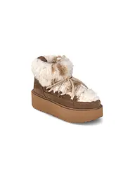 INUIKII | Snowboots TEDDY PLATFORM | Marron clair