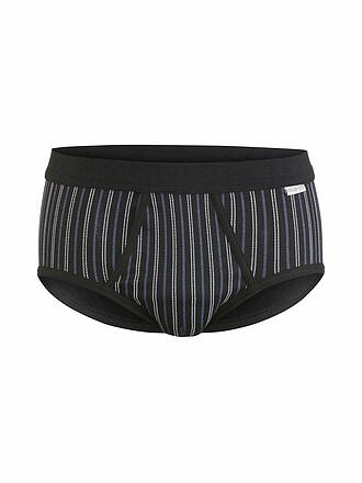 ISA | Slip JACK bleu foncé à motifs.