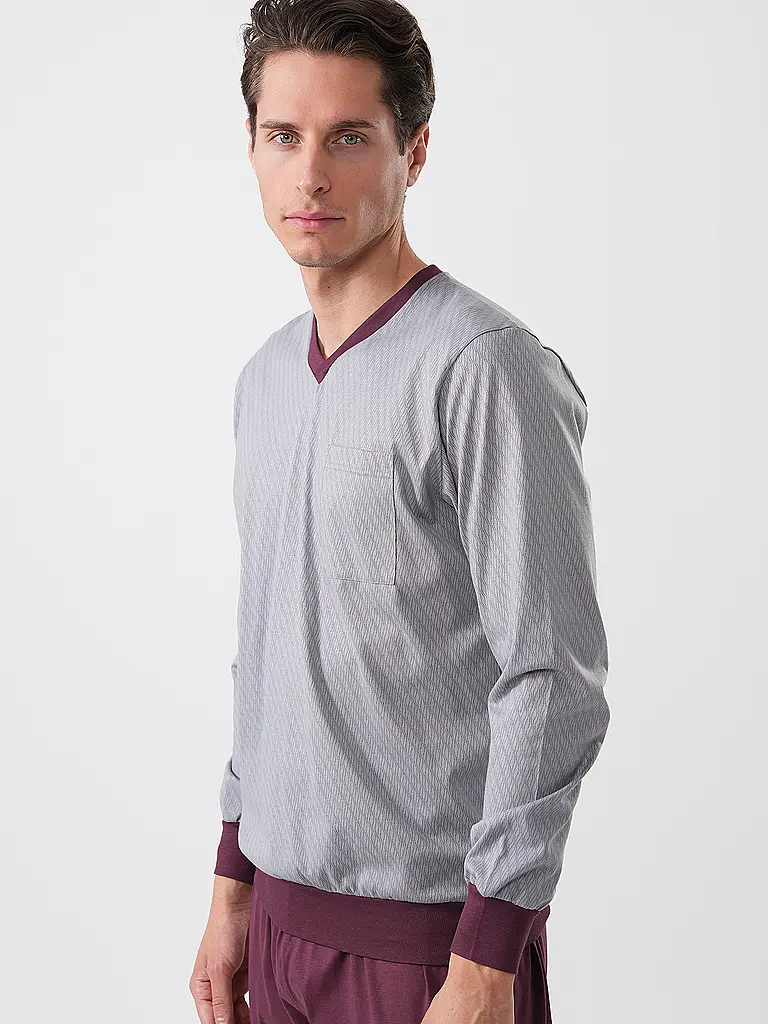 ISA | Nom du produit: Pyjama | Rouge foncé