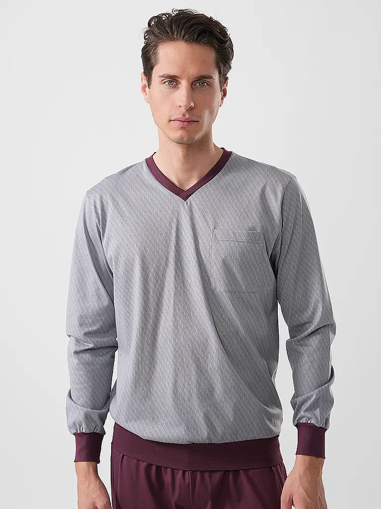 ISA | Nom du produit: Pyjama | Rouge foncé