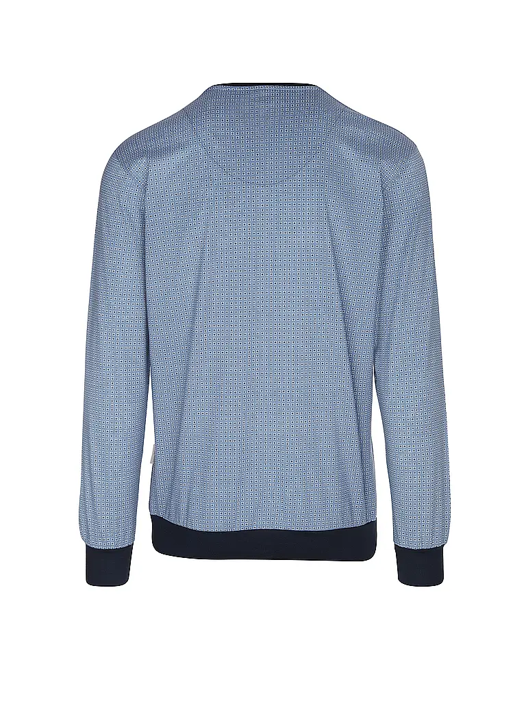 ISA | Nom du produit : Pyjama
Marque : ISA
Couleur : bleu
Catégories : Mode, Homme

Longueur des manches : Manches longues
Encolure : Col rond
Matière : Coton
Motif : Minimaliste, Imprimé
Détails : Poches latérales | Bleu