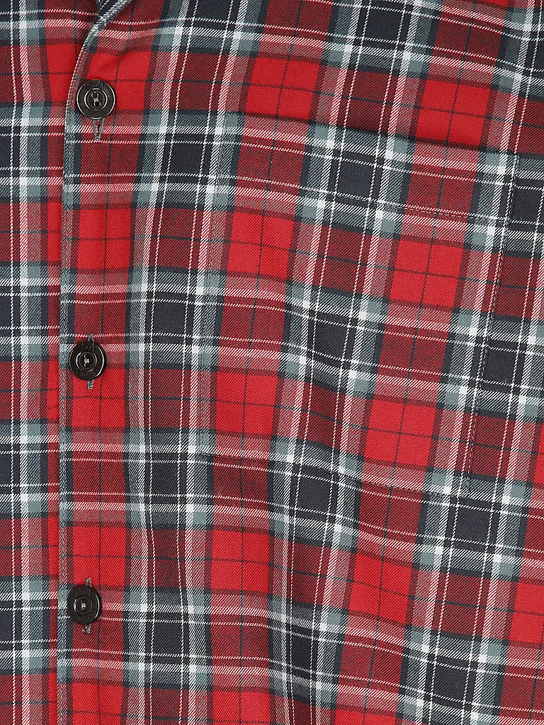 ISA | Nom du produit : Pyjama | Rouge