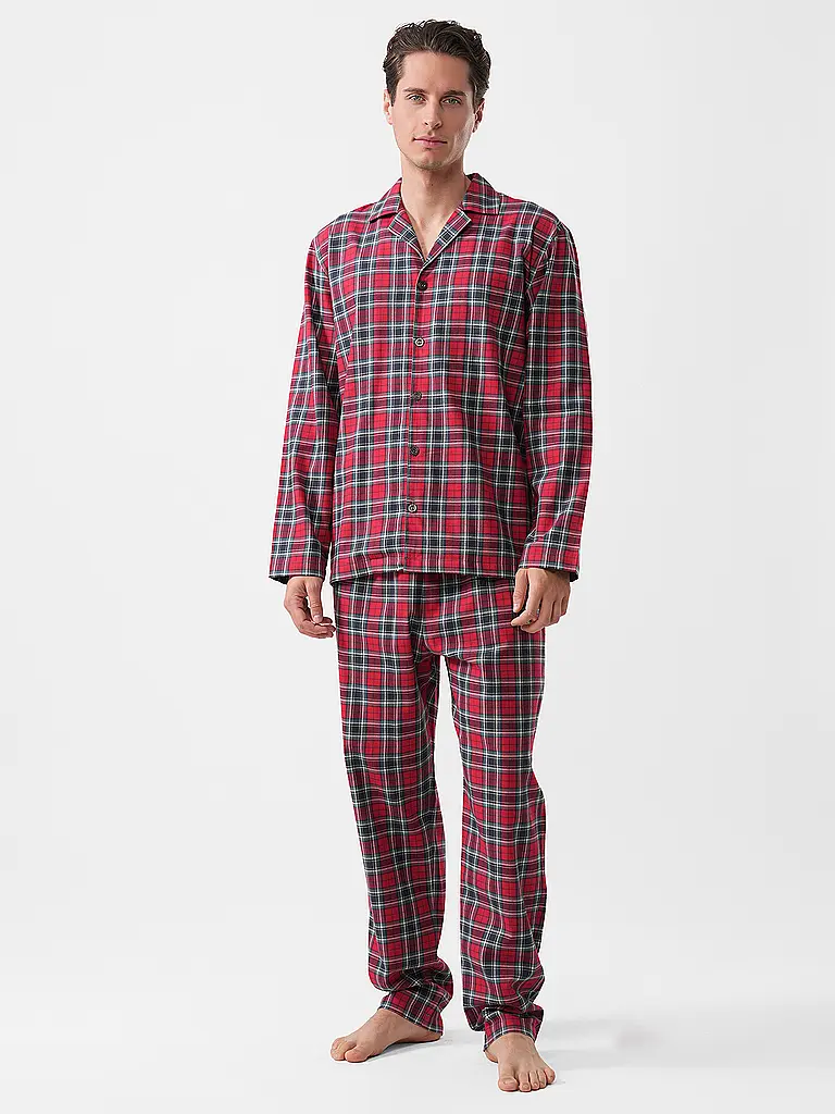 ISA | Nom du produit : Pyjama | Rouge