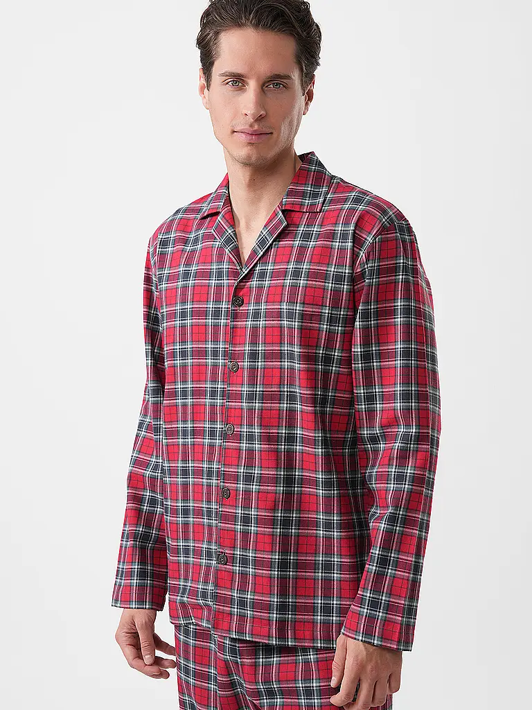 ISA | Nom du produit : Pyjama | Rouge