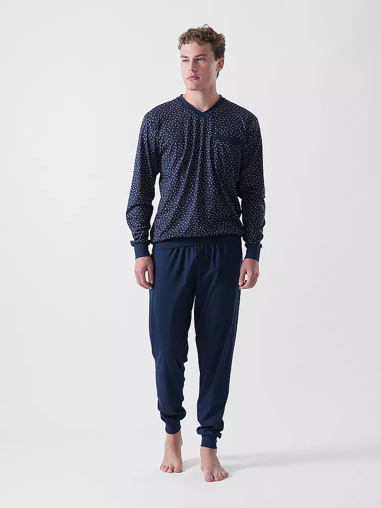 ISA | Pyjama | dunkelblau