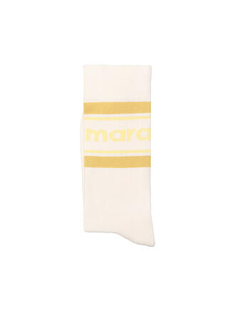 ISABEL MARANT | Chaussettes DONA écru / jaune