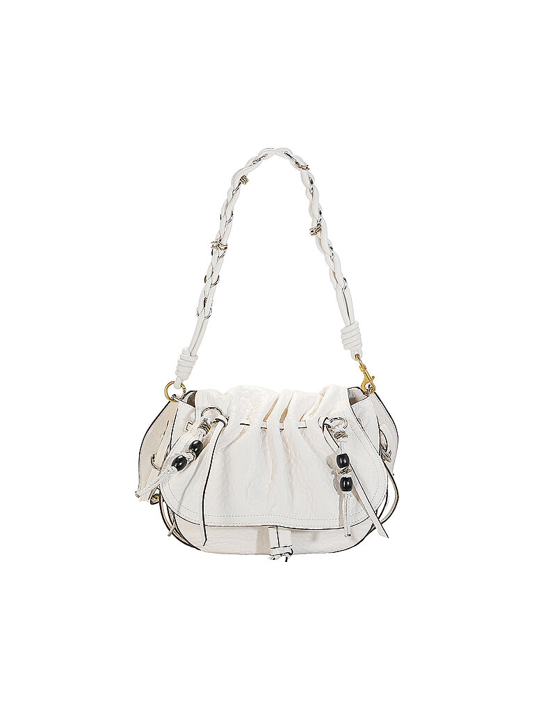 Sac en cuir - Sac bandoulière BOLTON blanc