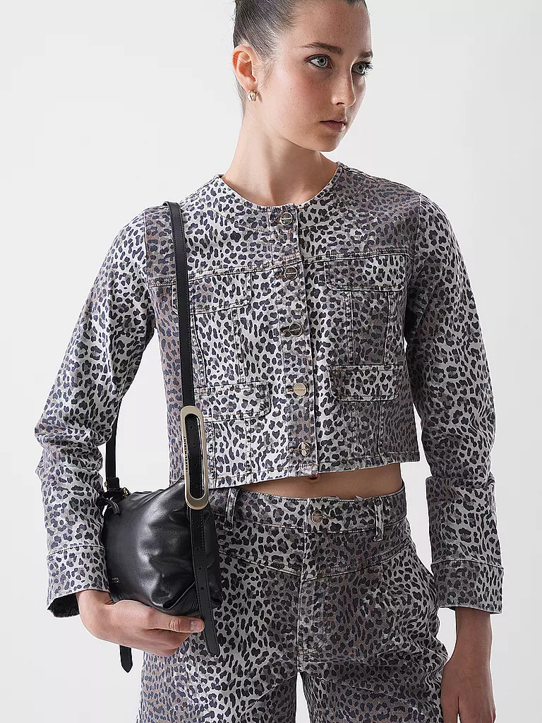 ISABEL MARANT | Sac en cuir - Mini sac LEYDEN MINI | schwarz