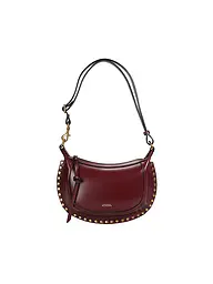 ISABEL MARANT | Sac en cuir - Sac bandoulière OSKAN MOON | Rouge foncé