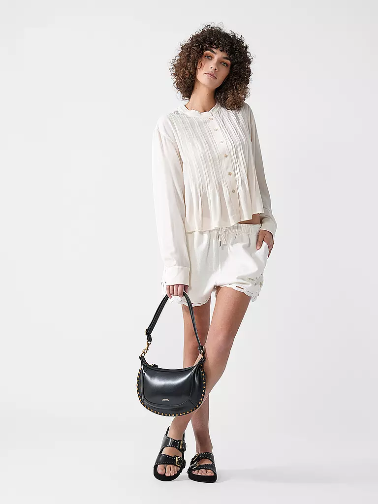 ISABEL MARANT | Sac en cuir - Sac bandoulière OSKAN MOON | Noir