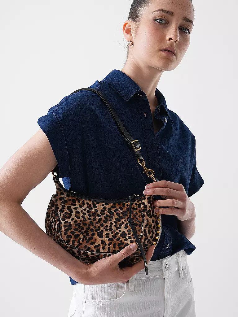 ISABEL MARANT | Sac en cuir - Sac bandoulière OSKAN MOON | braun