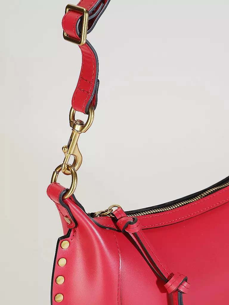 ISABEL MARANT | Sac en cuir - Sac bandoulière OSKAN MOON | Rouge
