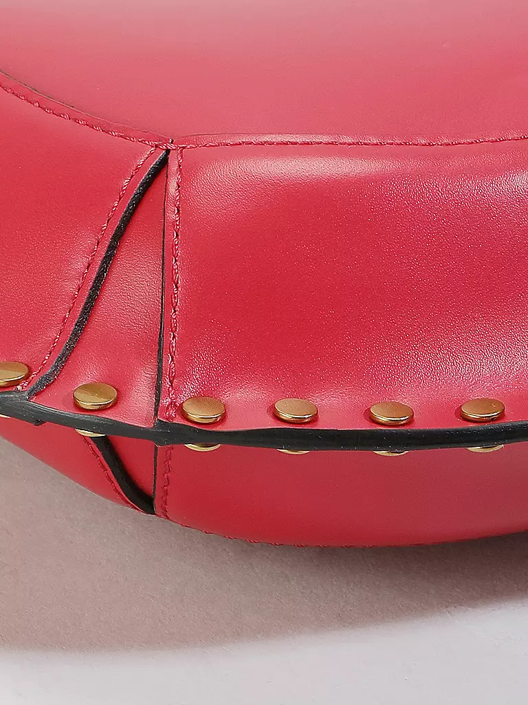 ISABEL MARANT | Sac en cuir - Sac bandoulière OSKAN MOON | Rouge
